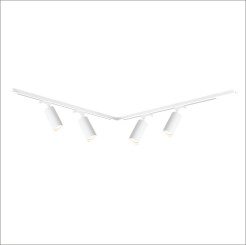 Zestaw Mica Track Biały 4xGU10 1,5m ML1151