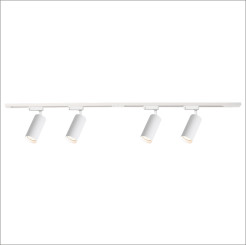 Zestaw Mica Track Biały 4xGU10 1,5m ML1151