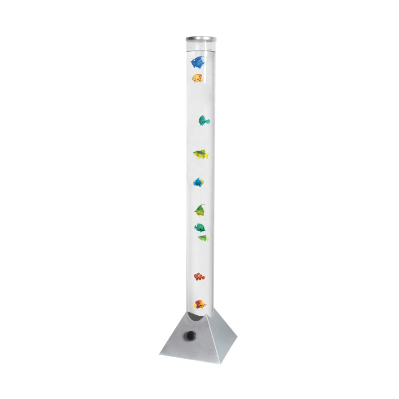 89244  AQUA LAMPA PODŁOGOWA SREBRNA   .