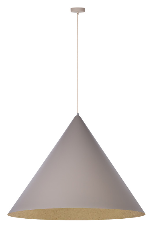 Vesuvio taupe/złoty L 1xE27 41059