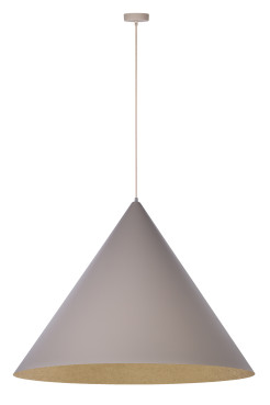 Vesuvio taupe/złoty L 3xE27  41060