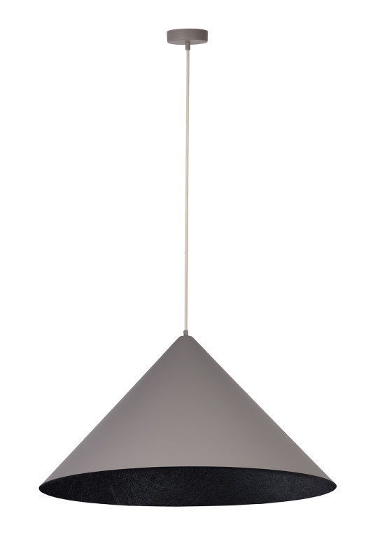 Vesuvio taupe/czarny M 1xE27 41062