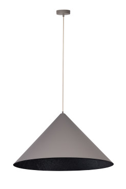 Vesuvio taupe/czarny M 1xE27 41062