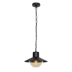 Cosmos lampa ogrodowa wisząca łańcuch czarny 1x40W E27 IP44 31-32492