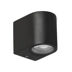 Lobelia lampa ogrodowa elewacyjna zaokrąglona 9,4x8cm czarny 1x35W GU10 IP44 21-32287