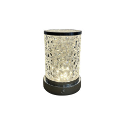 BRILLO lampa stołowa H-14,5cm bezbarwny 2,5W LED USB 3000,4000,6000K z wł. dotyk 41-35806