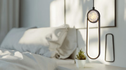 LACRIMA lampa wiszaca czarny 10cm 15W LED 3000K maskownica biała 31-35585
