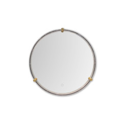 D2532 LUSTRO LED 60 CM CZARNE/BLACK