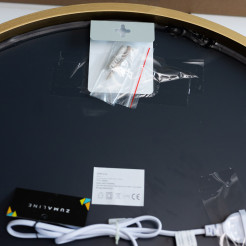 D2526 LUSTRO LED 60 CM ZŁOTE/GOLD