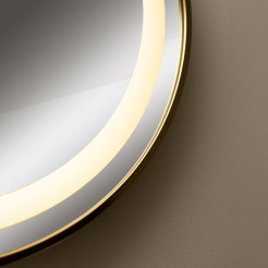 D251801 LUSTRO LED 60 CM ZŁOTE/GOLD