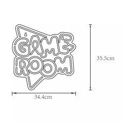 FM-WN87 NEON GAMEROOM LED