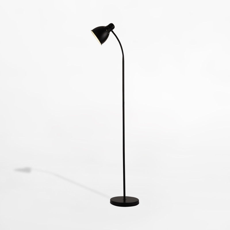 F4102-BK BOSCA LAMPA PODŁOGOWA CZARNA/BLACK