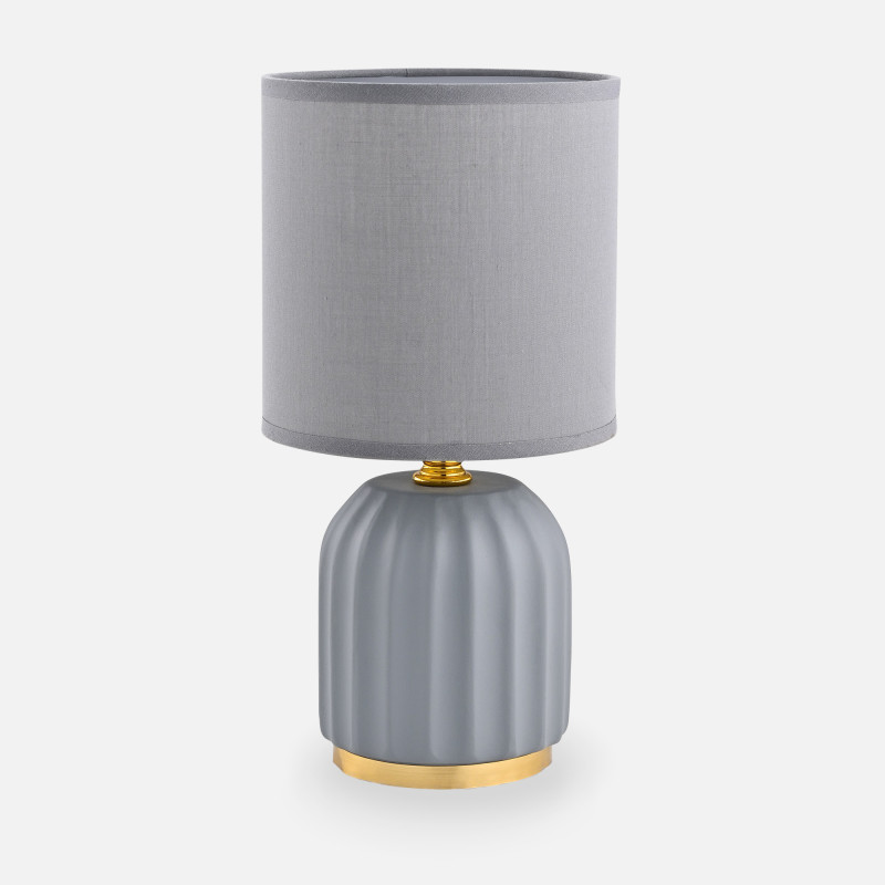 HS8723-GR LAMPA STOŁOWA SZARY