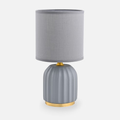 HS8723-GR LAMPA STOŁOWA SZARY