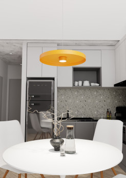 SOLIS 1L ORANGE oprawa oświetleniowa 1465/1L
