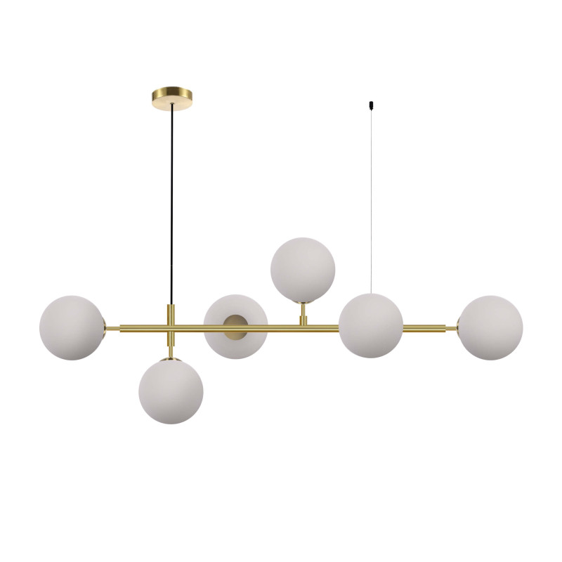 Lampa wisząca złota 6xE14 LP-005/6P WH