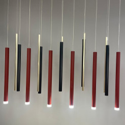 Lampa wisząca 1 złota 1xG9 LP-894/1P GD