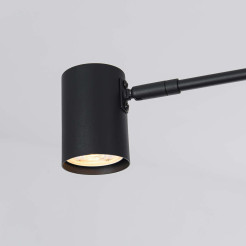 Lampa wisząca 6 czarna 6xGU10 LP-731/6P BK
