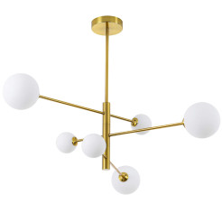 Lampa wisząca złota 6xG9 LP-002/6P