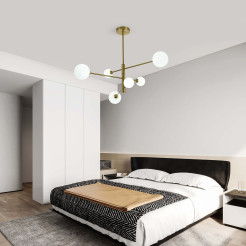 Lampa wisząca złota 6xG9 LP-002/6P