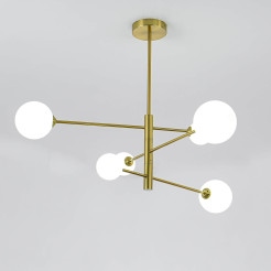 Lampa wisząca złota 6xG9 LP-002/6P
