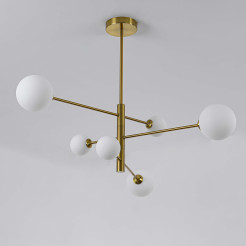 Lampa wisząca złota 6xG9 LP-002/6P