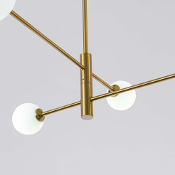 Lampa wisząca złota 4xG9 LP-002/4P