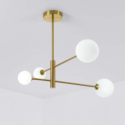 Lampa wisząca złota 4xG9 LP-002/4P