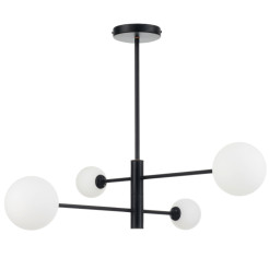 Lampa wisząca czarna 4xG9 LP-002/4P BK