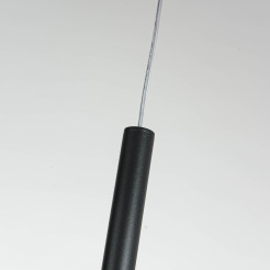 Lampa wisząca 1 czarna 1xG9 LP-894/1P BK