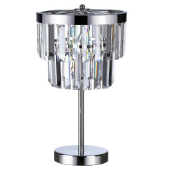 Lampa stołowa srebrna 1xE14 LP-2910/1T