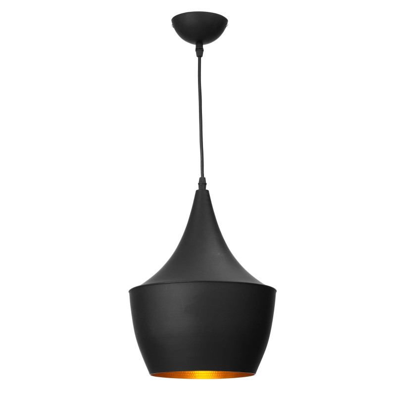 Lampa wisząca Caselle czarna 1xE27 LP-42013/1P CZARNY