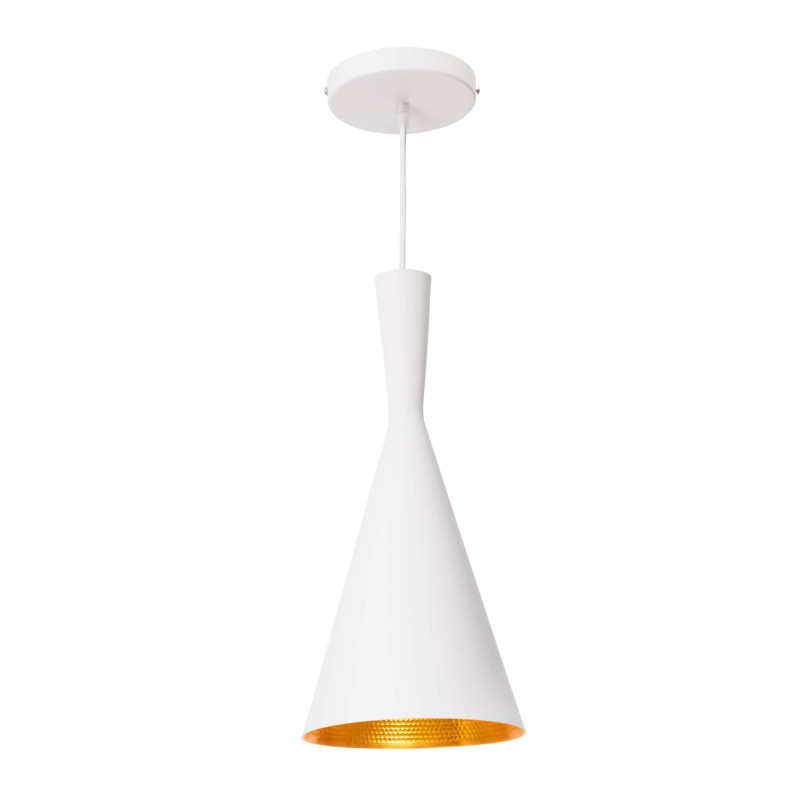 Lampa wisząca biała 1xE27 LP-42011/1P BIAŁY