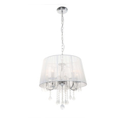 Lampa wisząca srebrna 3xE14 LP-5005/3P srebrna
