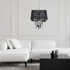 Lampa wisząca czarna 5xE14 LP-5005/5P czarna