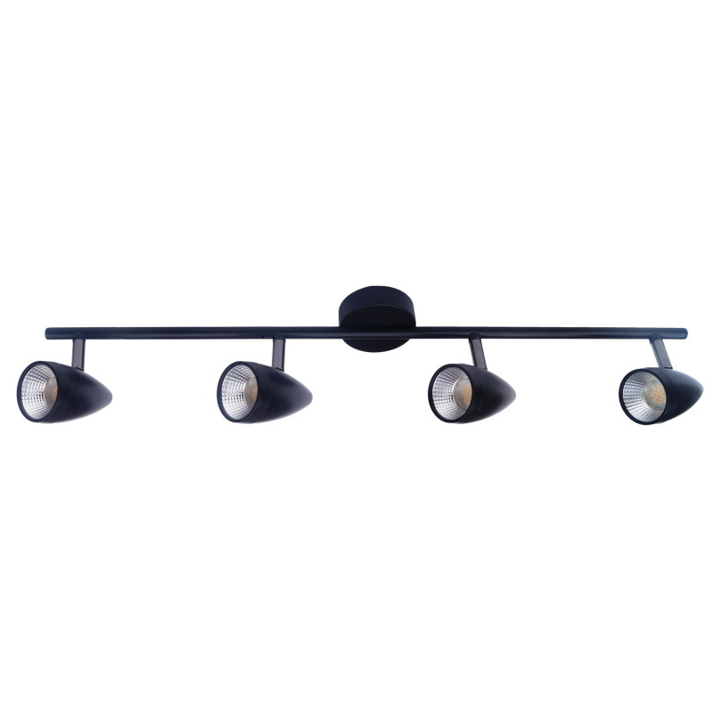 Kiniet Cortino czarny LED 3000K LP-2638/4W