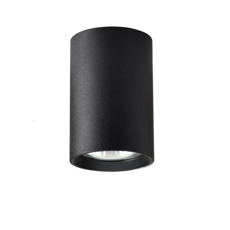 Tuba natynkowa 9 cm czarna 1xGU10 LP-232/1D - 90 czarne