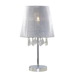 Lampa stołowa srebrna 1xE14 LP-5005/1TS srebrna