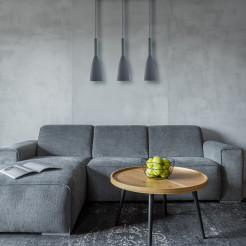 Lampa wisząca 3 szara 3xE27 LP-181/3L GR