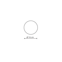 Plafon 16 cm biały LED 3000K LP-8102/1C-6W WH