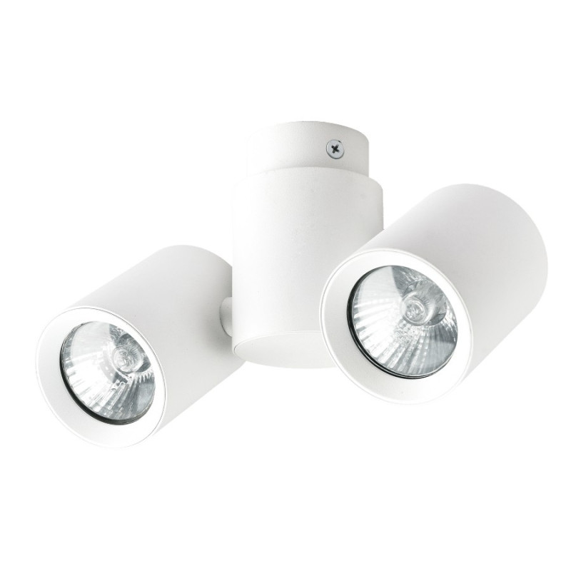 Zestaw reflektorów biały 2xGU10 LP-741/2W WH