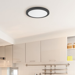 Plafon czarny 2w1 LED 4000K LP-330/1C 4BK