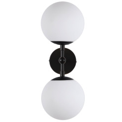 Kinkiet czarny 2xE14 LP-002/2W BK