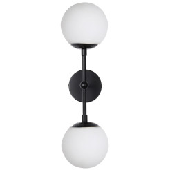 Kinkiet czarny 2xG9 LP-002/2W L BK