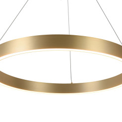 Lampa wisząca Triangle złota LED 3000K LP-033/1P S GD Triangle
