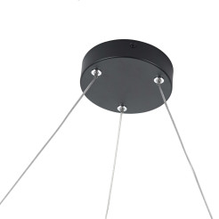 Lampa wisząca Triangle czarna LED 3000K LP-033/1P S BK Triangle