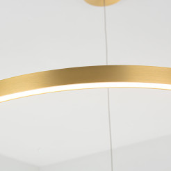 Lampa wisząca złota LED 3000K LP-033/1P S GD