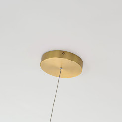 Lampa wisząca złota LED 3000K LP-033/1P L GD