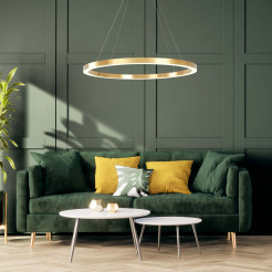 Lampa wisząca Midway Shiny XL złota LED 3000K LP-033/1P XL GD Shiny