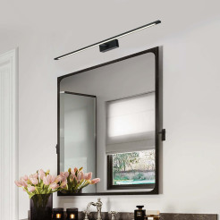 Kinkiet XXL czarny 96cm IP44 LED CCT GS-LWB-32W BK CCT